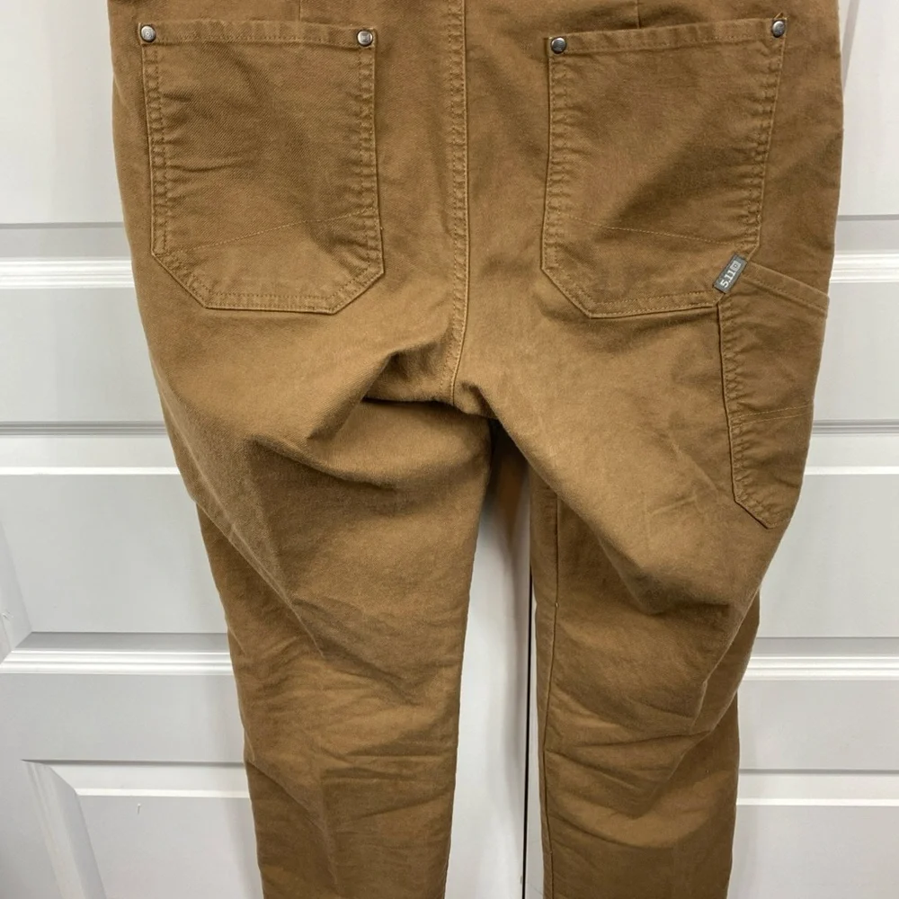 5.11 Tactical Defender Flex Jeans Men’s 32x30 Denim Stretch Straight Leg Brown
